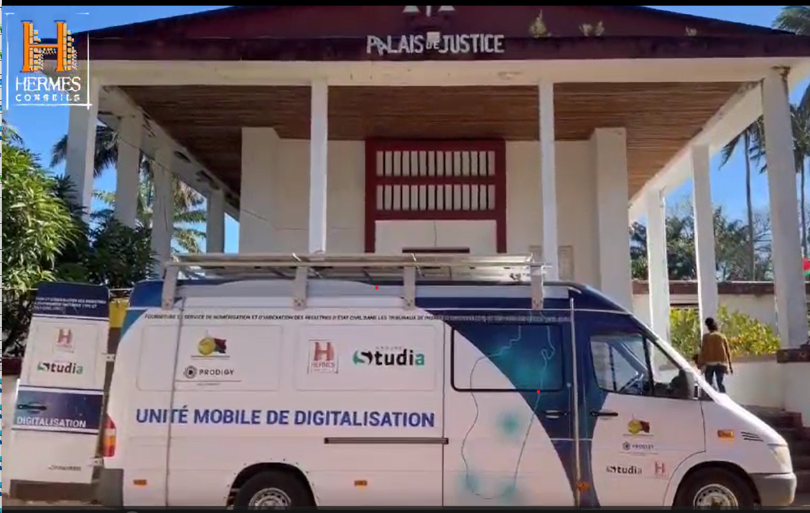 Camion de numérisation EC-MADA